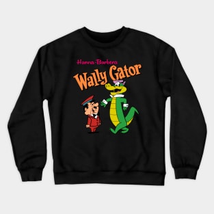 Wally Gator And Mr. Twiddle Crewneck Sweatshirt